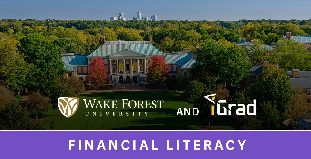 Wake Forest University Launches iGrad Student Financial Literacy Platform header