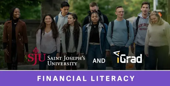 iGrad to Launch Financial Literacy Education at Saint Joseph’s University for Students, Faculty, Staff and Alumni header