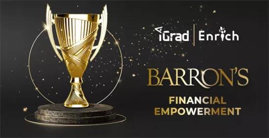 Barron’s Honors iGrad for Financial Empowerment header