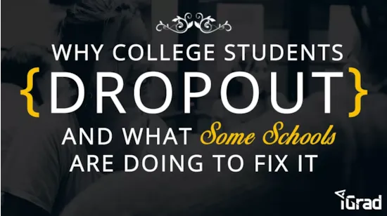 Why College Students Dropout and What Some Schools Are Doing To Fix It header