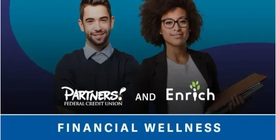 Partners Federal Credit Union Teams Up with iGrad to Offer the Enrich Personalized Financial Wellness Program to its 163,000 Members header